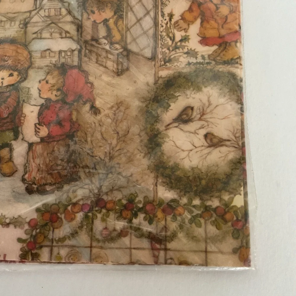 Vintage Hallmark Tiny Tim Wrapping Paper NWT